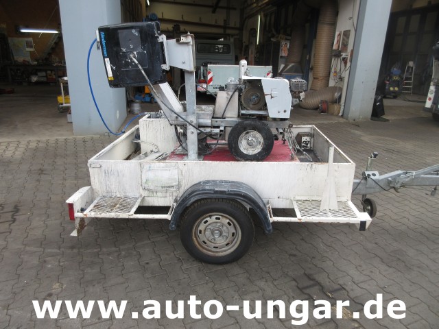 Graco - Zebra 5 Airless Traceuse Markiermaschine Roadmarking Machine mit Trailer Hofmann