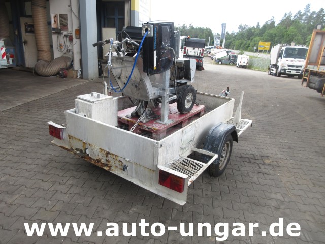 Graco - Zebra 5 Airless Traceuse Markiermaschine Roadmarking Machine mit Trailer Hofmann