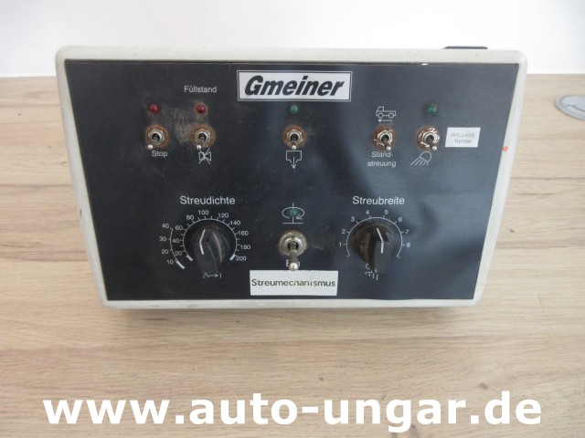Gmeiner - Salzstreuer Bedienpult analog Spreader Panel