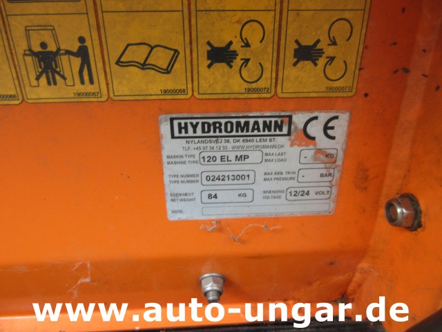Stoll - EL 120 Hydromann Streuer Winterdienst elektrisch für Piaggio / Pfau