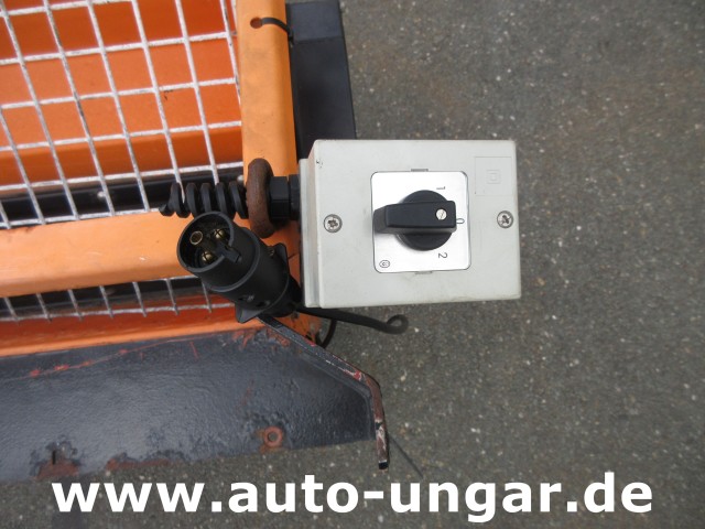 Stoll - EL 120 Hydromann Streuer Winterdienst elektrisch für Piaggio / Pfau