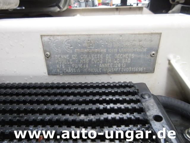 Nissan - Cabstar Faun City - Provence Benne Müllwagen Lifter Presse Kipper 3.500kg