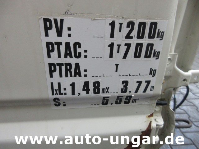 Piaggio - Porter S90 Chassis Elektro Ersatzteilträger