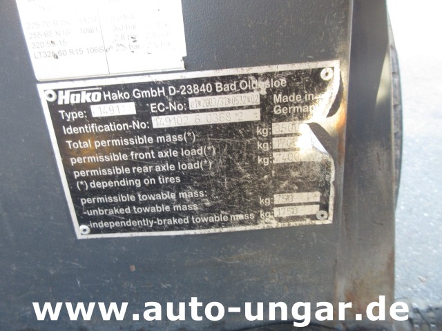 Hako - CityMaster CM 1600 Kehrmaschine Knicklenkung Allrad Kommunalfahrzeug