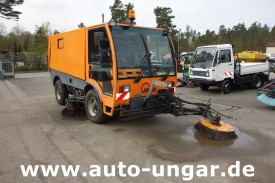 Aebi - MFH 5000 Kehrmaschine Baujahr 2004 4-Rad Lenkung Wildkrautbesen