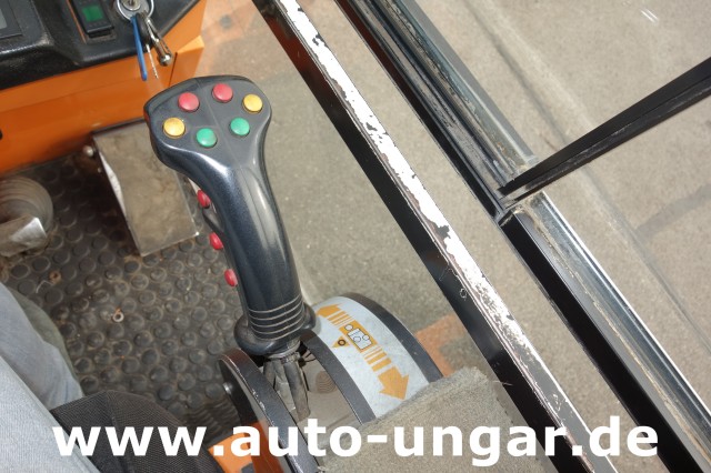 Aebi - MFH 5000 Kehrmaschine Baujahr 2004 4-Rad Lenkung Wildkrautbesen