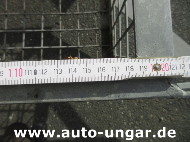 Heckträger - Gitterbox Heckbox 180cm breit