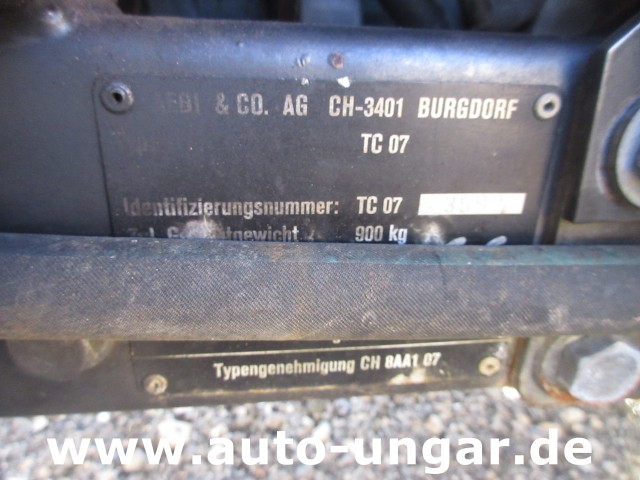 Aebi - TerraCut TC07 Hangmäher 3x3 mit Humus Mulcher