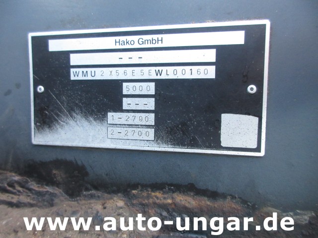 Multicar - Tremo X56 CMAR LC 860 Schwemmfahrzeug Streetwasher 4x4x4 Baujahr 2014 EU5