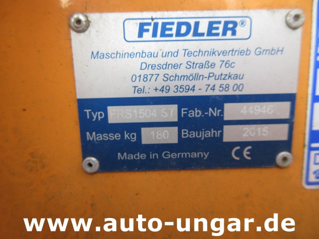 Nilfisk - CR 3500 Winterdienst - Paket Schneepflug Streuer Kipper - Pritsche