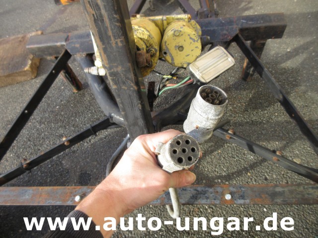 Pfau - Schneepflug 160cm Piaggio Joystick Elektrohydraulik