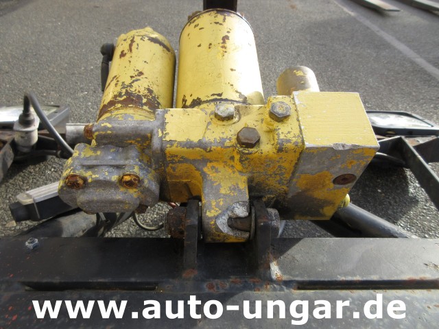 Pfau - Schneepflug 160cm Piaggio Joystick Elektrohydraulik