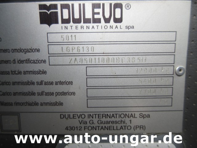 Dulevo - 5000 Evolution mit Frontbesen 4-Rad-Lenkung Hochentleerung Handsaugschlauch