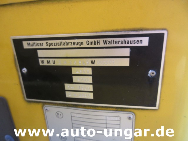 Multicar - M26 Lechmotoren GPU Ground Power Unit - used GSE - 28V DC & 115V 400Hz