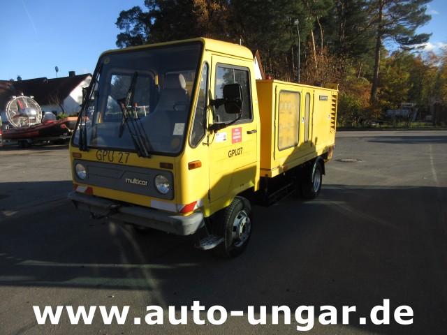 Multicar - M26 Lechmotoren GPU Ground Power Unit - used GSE - 28V DC & 115V 400Hz