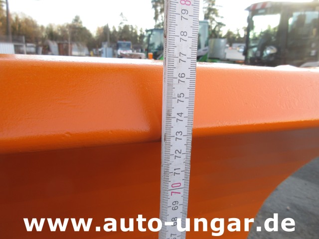 Bema - Serie 700 Schneepflug 200cm breit Gummischürfleiste