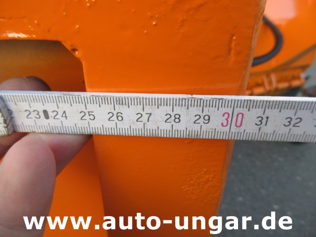 Bema - Serie 700 Schneepflug 200cm breit Gummischürfleiste