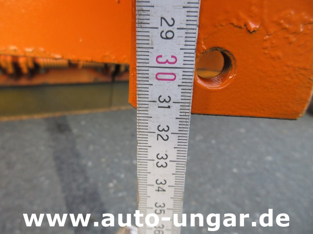 Bema - Serie 700 Schneepflug 200cm breit Gummischürfleiste