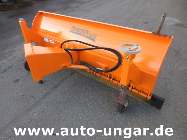 Bema - Serie 700 Schneepflug 200cm breit Gummischürfleiste