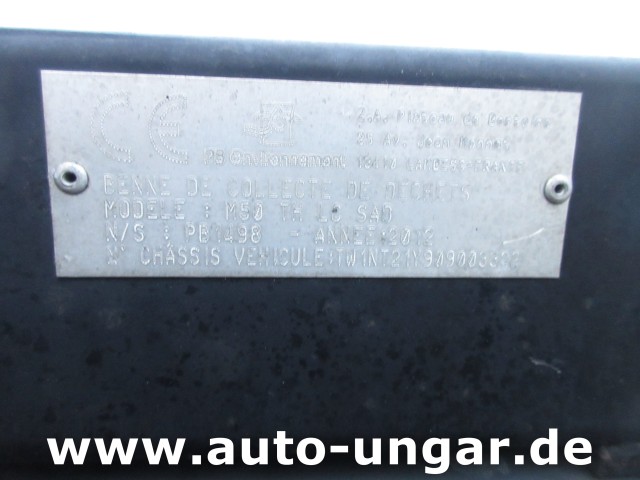 Toyota - Dyna 100 D-4D Müllwagen Faun City Provence Benne 3.000kg  5m³ garbage truck