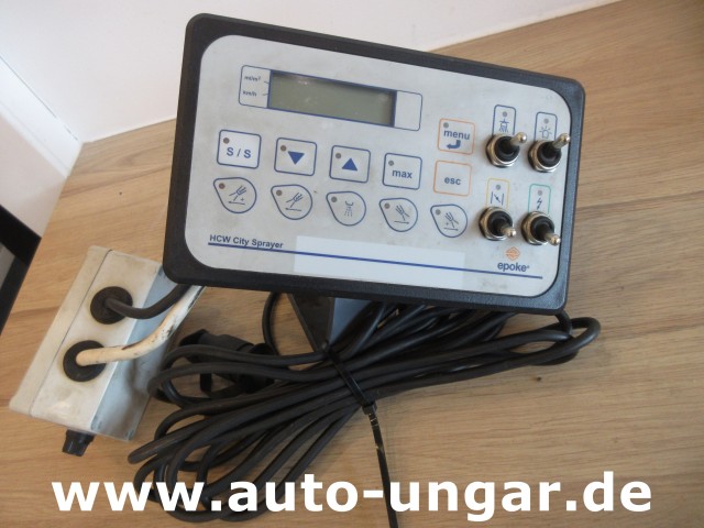 epoke - HCW City Sprayer Bedienpult Winterdienst Streuer