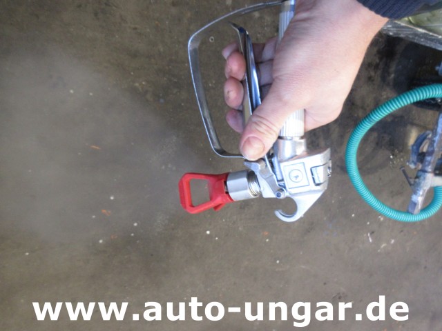 Graco - LineLazer Viscount I Airlesspumpe Markiermaschine Antrieb Perlen