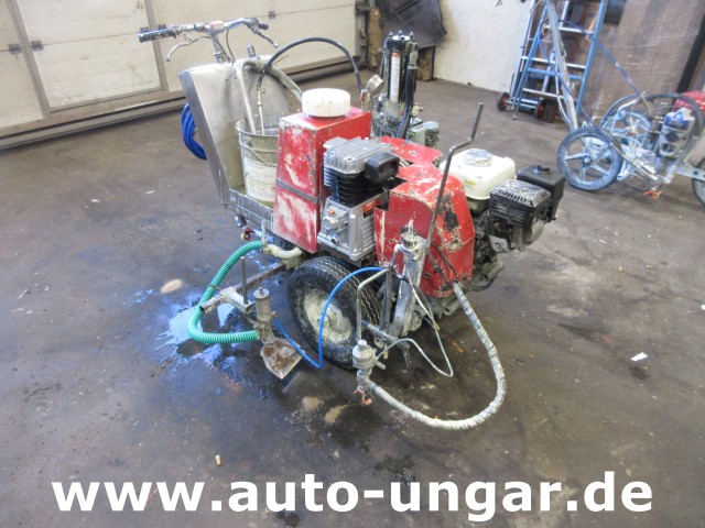 Graco - LineLazer Viscount I Airlesspumpe Markiermaschine Antrieb Perlen