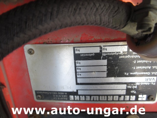 Reform - Metrac H4 Bergtraktor Baujahr 2009 Front- und Heckhydraulik 2x Zapfwelle