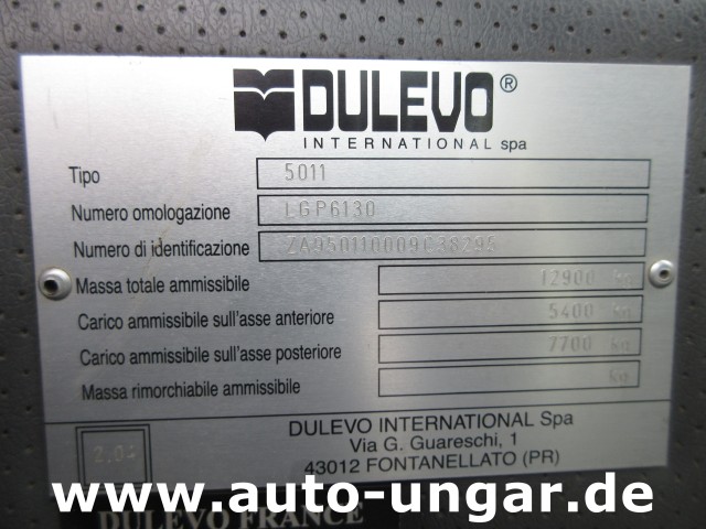 Dulevo - 5000 evolution EU4 Baujahr 2009 Kehrmaschine Hochentleerung 4-Rad-Lenkung