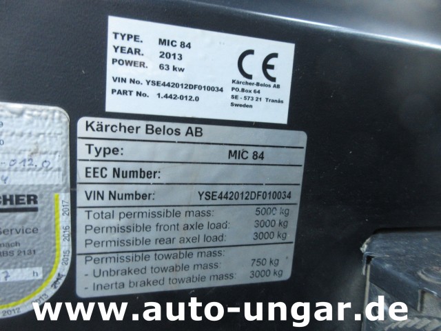 Kärcher - MIC 84 Geräteträger 4x4 mit Frontlader Hoflader Radlader Kommunalfahrzeug