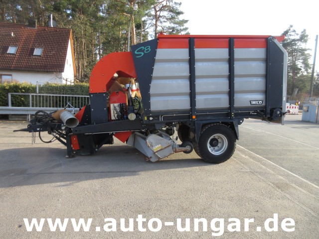 Trilo - S8 Kehrsaugwagen Baujahr 2015 sweep & collect Rasenkehrmaschine Laubsauger