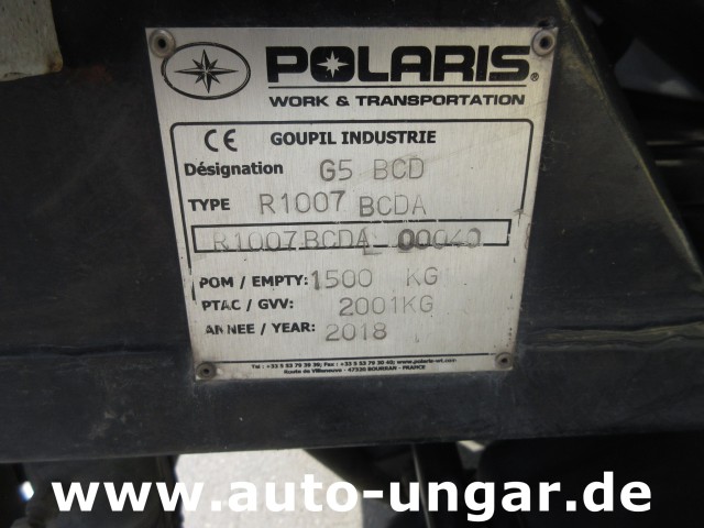 Goupil - G5 Müllwagen mit Lifter Presse Kipper BOM Mini Garbage Truck 100% Electric