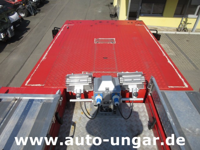 Mercedes - 1224 AF 4x4 Metz LF16 Feuerwehr Doka 9-Sitzer Sperren