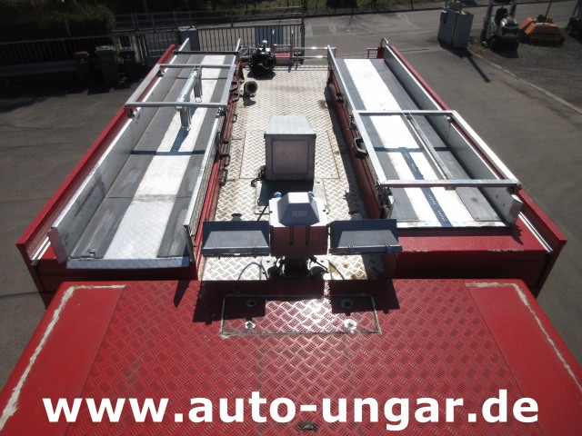 Mercedes - 1224 AF 4x4 Metz LF16 Feuerwehr Doka 9-Sitzer Sperren