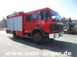 Mercedes - 1224 AF 4x4 Metz LF16 Feuerwehr Doka 9-Sitzer Sperren