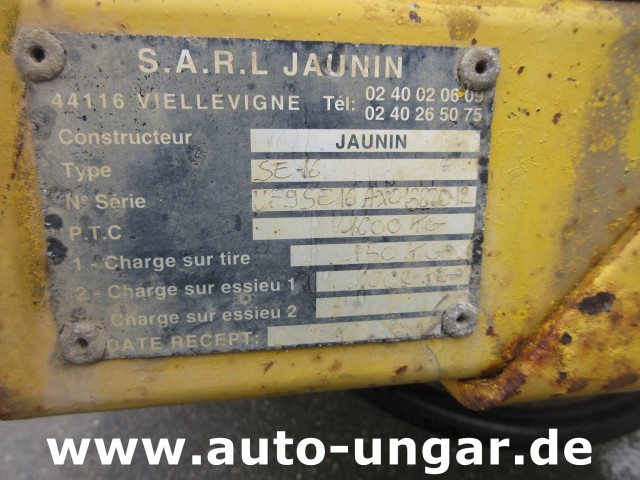 Blanchard - Anhänger Wasserfass mit Hatz 1B40 & 1B20 Diesel + Pumpe