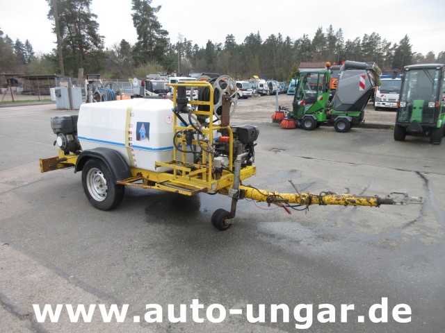 Blanchard - Anhänger Wasserfass mit Hatz 1B40 & 1B20 Diesel + Pumpe