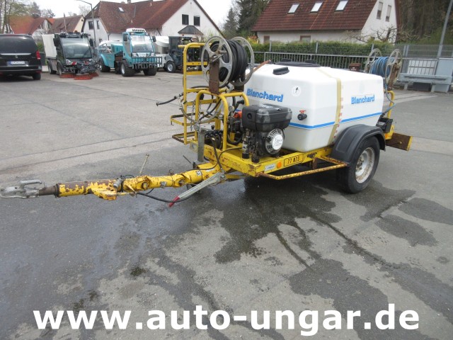 Blanchard - Anhänger Wasserfass mit Hatz 1B40 & 1B20 Diesel + Pumpe