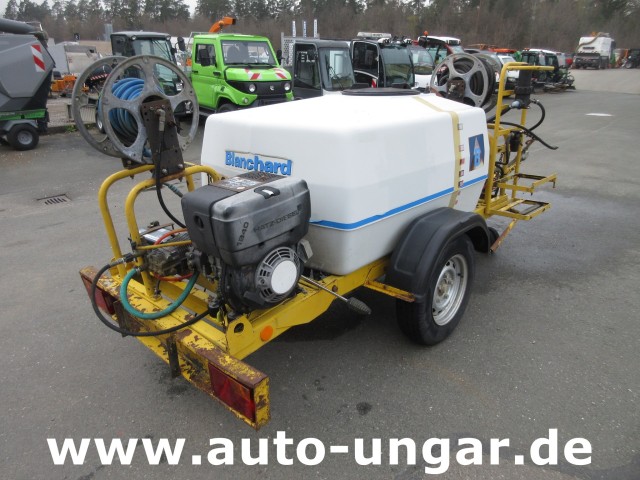 Blanchard - Anhänger Wasserfass mit Hatz 1B40 & 1B20 Diesel + Pumpe