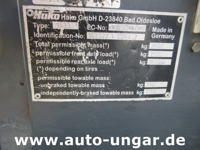 Hako - Citymaster CM1250 Kehrmaschine 4x4  Knicklenkung Kommunalfahrzeug