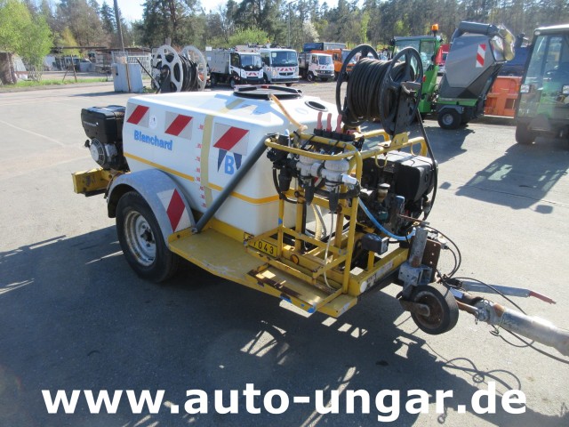 Blanchard - Bewässerung 1.000l  Anhänger Wasserfass mit Hatz 1B40 & 1B30 Diesel + Pumpe