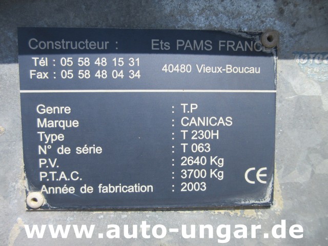 CanicaS - T230H Strandreiniger Beachcleaner Beachtech почистване на плажа καθαριστής άμμου Cribleuse