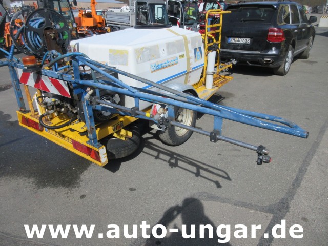 Blanchard - Gießanhänger mit Sprühbalken Bewässerung mit Hatz 2x Diesel Motor