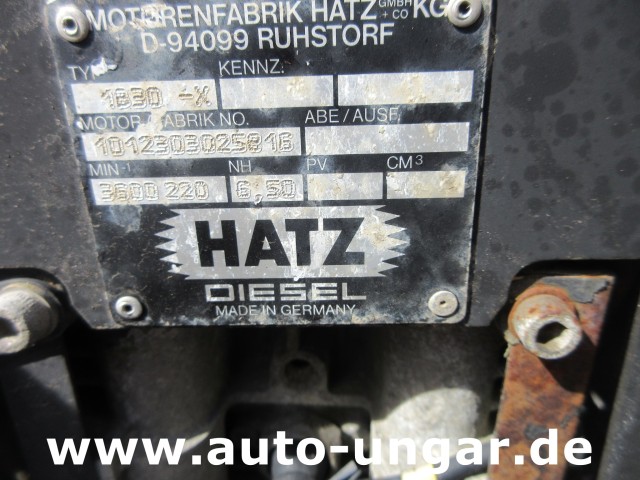 Blanchard - Gießanhänger mit Sprühbalken Bewässerung mit Hatz 2x Diesel Motor
