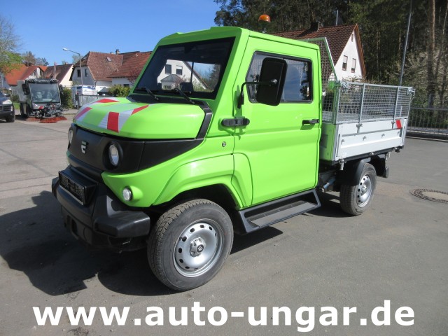EVUM Motors - ACAR Elektrofahrzeug 4x4 Kipper Allrad full electric zero emission