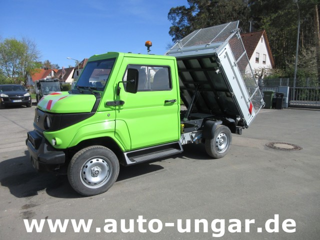 EVUM Motors - ACAR Elektrofahrzeug 4x4 Kipper Allrad full electric zero emission