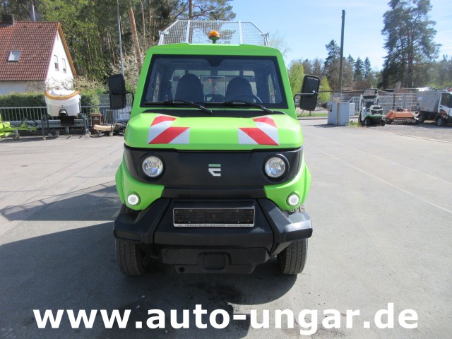 EVUM Motors - ACAR Elektrofahrzeug 4x4 Kipper Allrad full electric zero emission