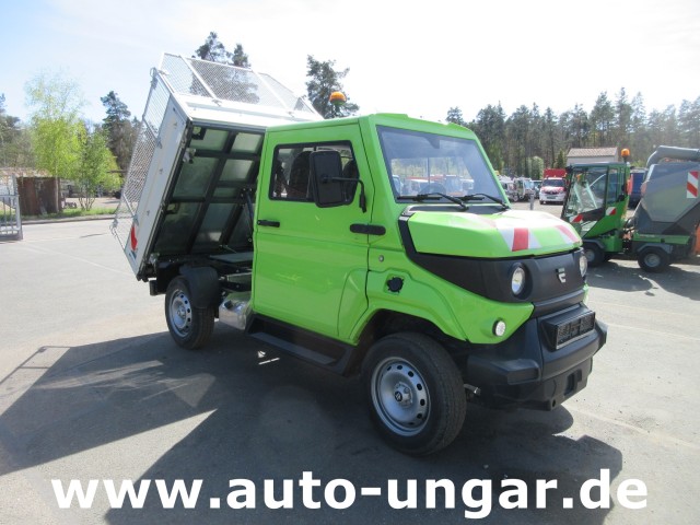 EVUM Motors - ACAR Elektrofahrzeug 4x4 Kipper Allrad full electric zero emission