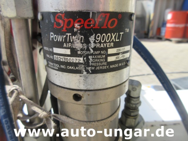 Graco - LineDriver Speeflo 4900 XLT Airless Roadmarking Machine Perls Computer