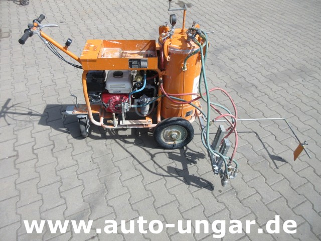 Zindel - City 2 Hofmann H8 Markiermaschine Striper Straßenmarkierung eigener Antrieb